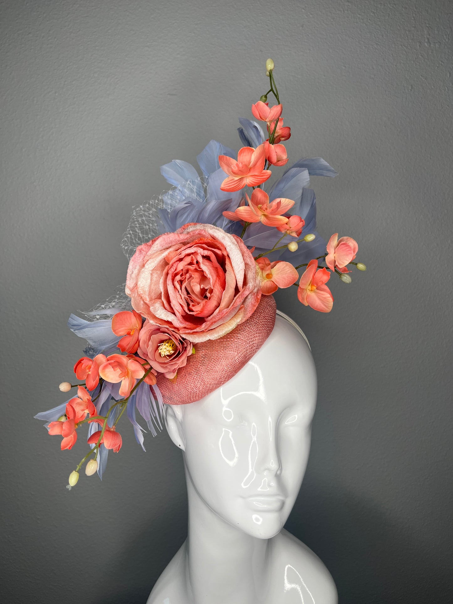 Blushing Petals Fascinator