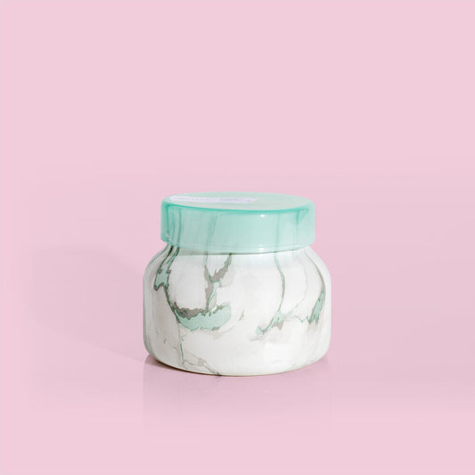 Capri Blue Coconut Santal Modern Marble Petite Jar, 8 oz