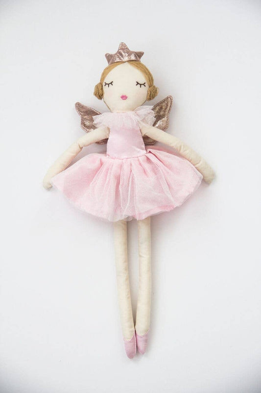 Angelina Pink Small Soft Plush Doll
