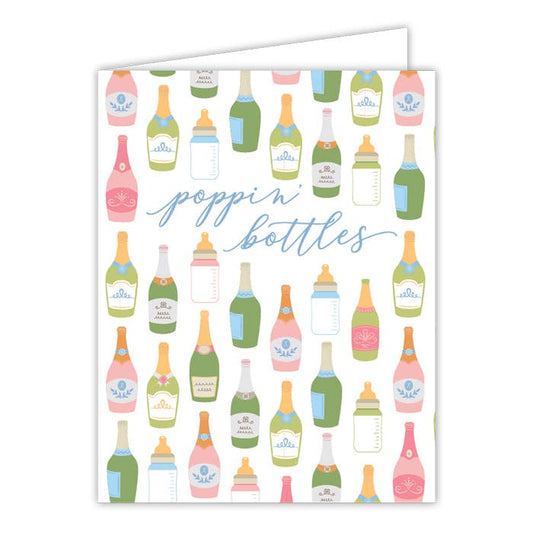 Poppin' Bottles Champagne Assortment Greeting Card