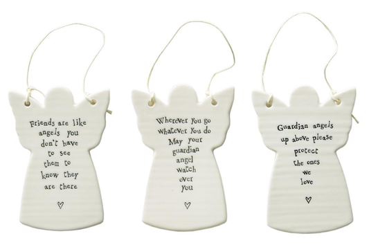 Angel-Shaped Ornament In 3 Assorted Styles