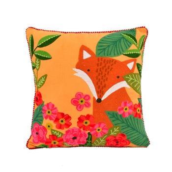 Garden Fox Pillow - Pink Julep Boutique