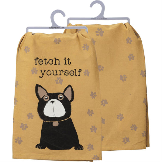 Fetch It Yourself Kitchen Towel