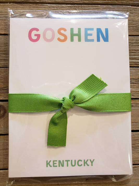 Rainbow Goshen Kentucky Mini Notepads