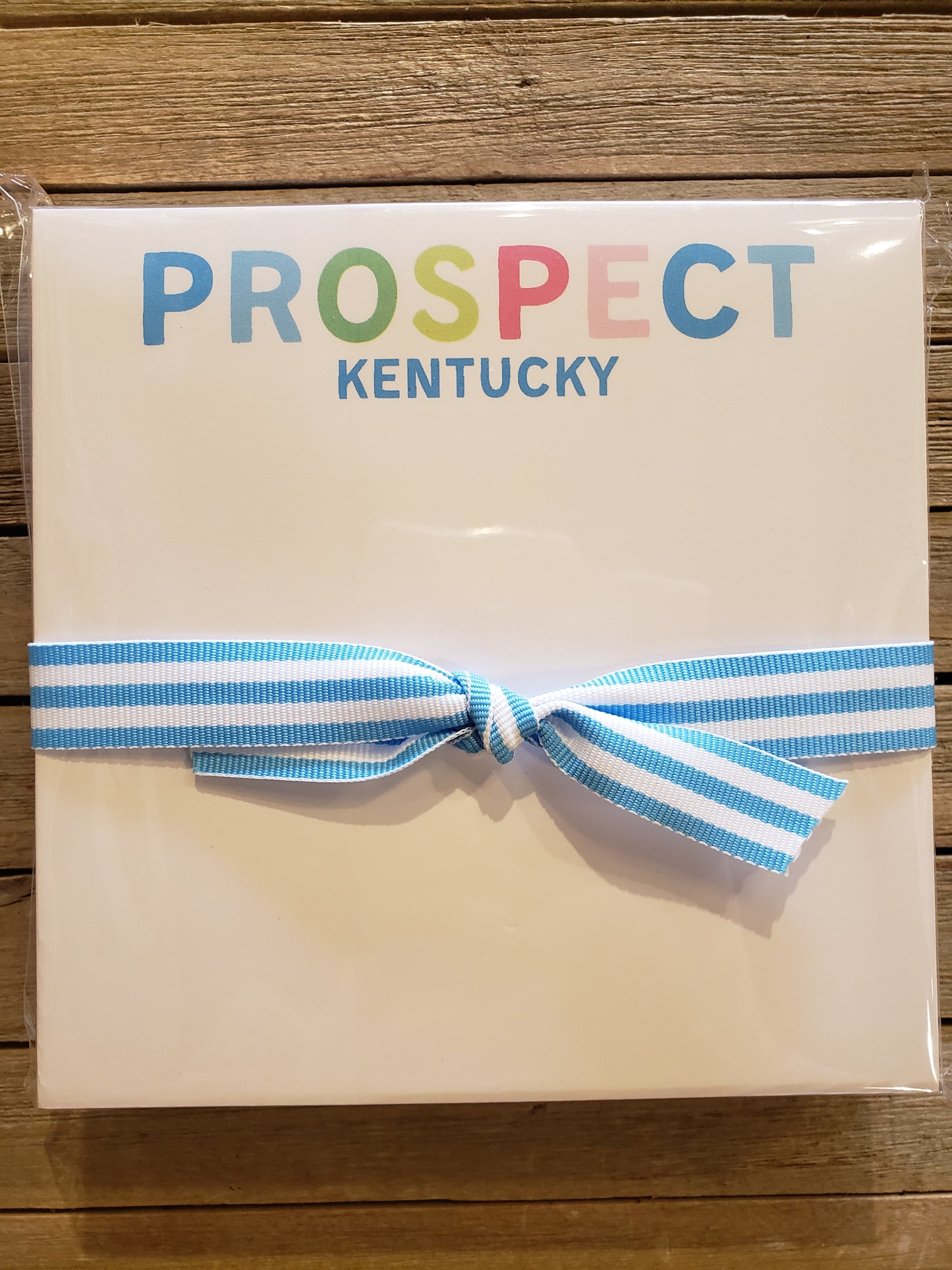 Rainbow Prospect Kentucky Chubbie Notepad