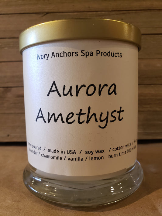 Aurora Amethyst Soy Candle