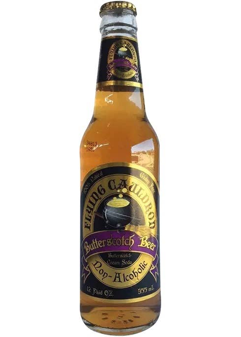 Cauldron Butterscotch Beer, 12oz Glass Bottle