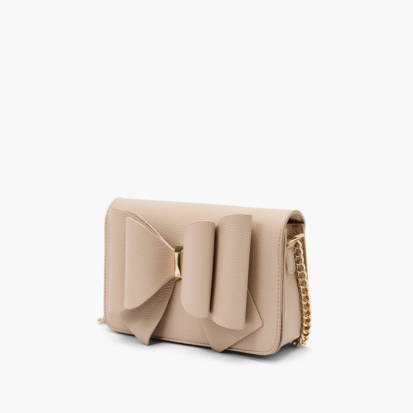 Jane Overflap Bow Crossbody: Coral