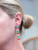 'Merry & Bright' Christmas Dangle Earrings