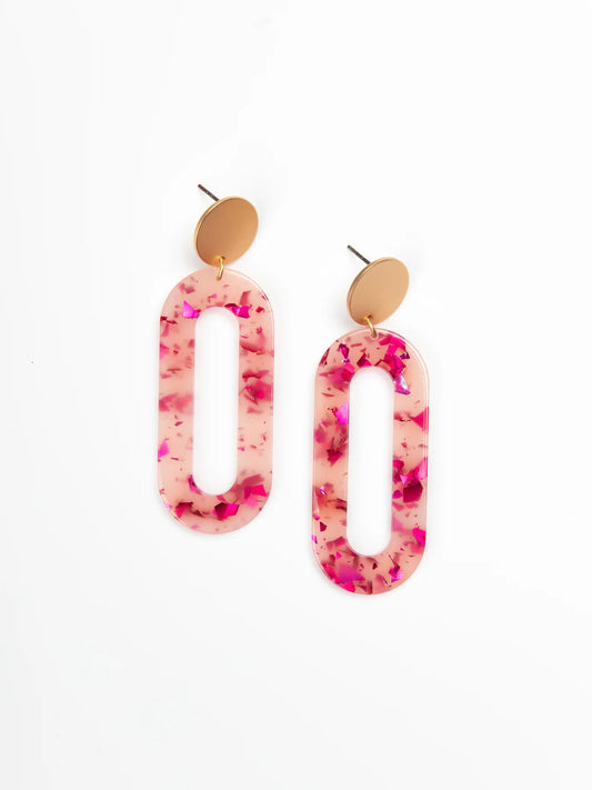 Brooklyn Pink Earrings