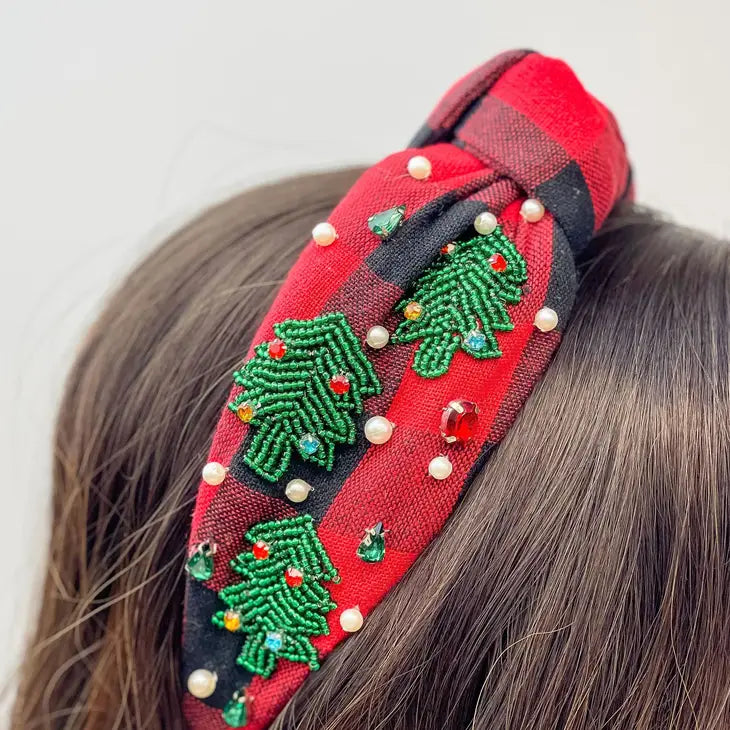 Christmas Pattern DIY Knotted Headband Kit - Pink Reindeer Fun DIY Knotted Headband  Kit – Pip Supply