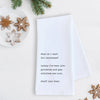 Groceries And Gas - Tea Towel - Christmas Décor: RED
