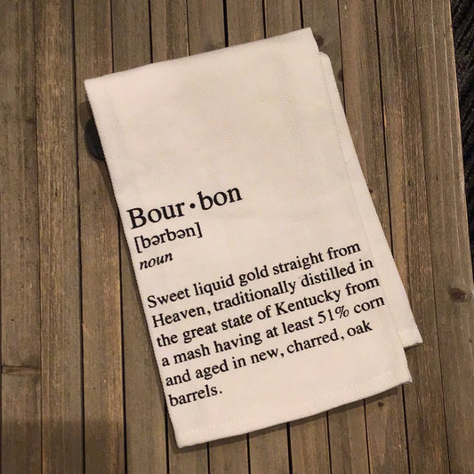 Define Bourbon Bar Towel