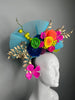 Golden Hour Bloom Fascinator Hat