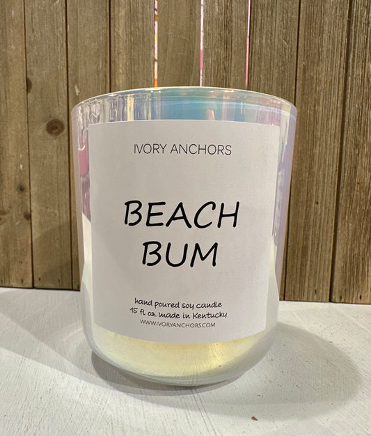 Iridescent Beach Bum Soy Candle