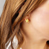 Kentucky Wildcats 24K Gold Plated Stud Earrings