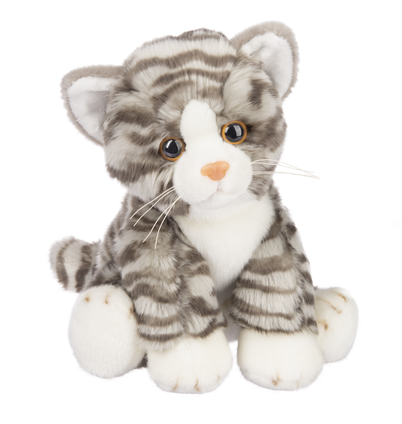 The Heritage Collection Grey Tabby Cat Plush Toy