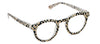 Peepers Frame of Mind Blue Light Reading Glasses in Black Pixel Check