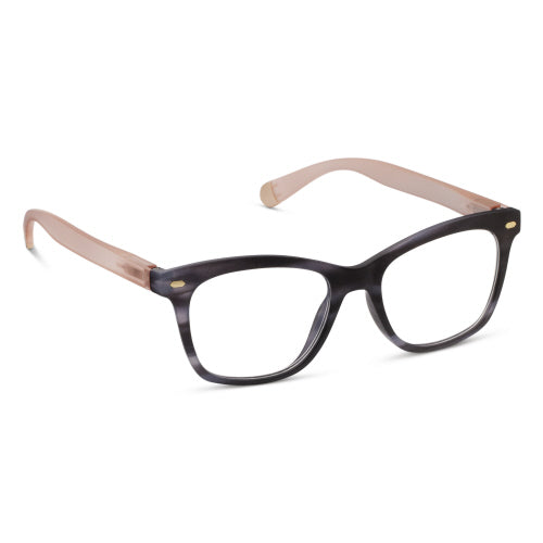 Peepers Sinclair Charcoal Horn/Blush Reading Glasses