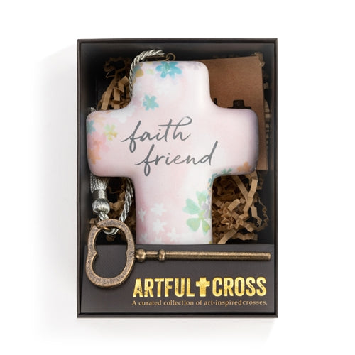 Faith Friend Artful Cross