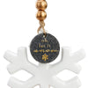 Snowflake Oil Diffuser Ornament
