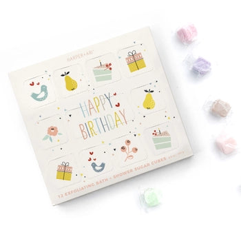 Happy Birthday Sugar Cubes Gift Box Set