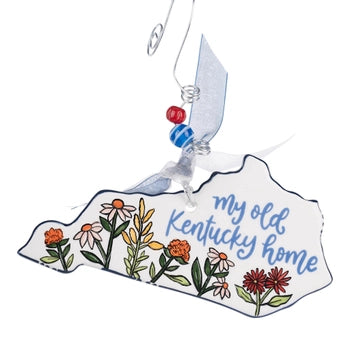 State of Kentucky Flat Ornament