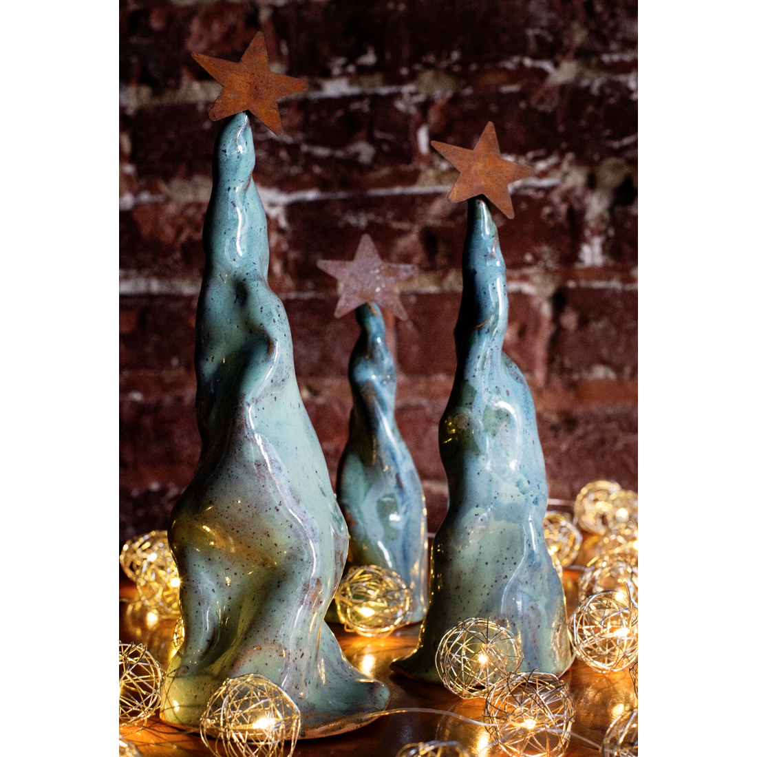Ceramic Holiday Trees- Assorted Sizes