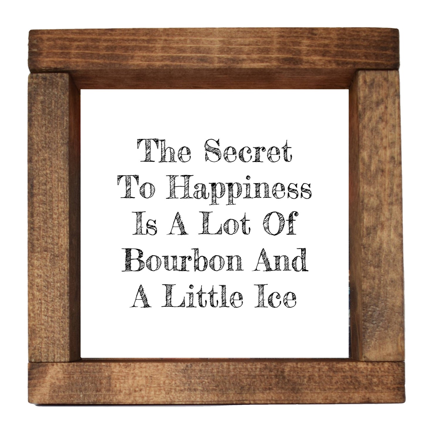 The Secret to Happiness is a Lot of Bourbon and a Little Ice