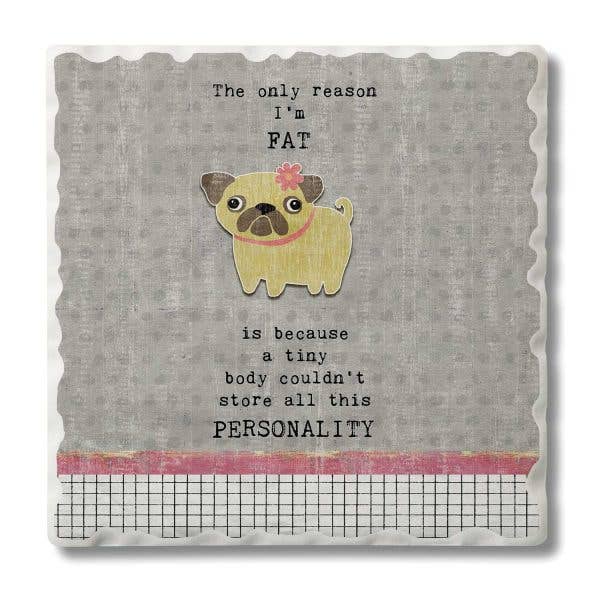 Single Tile Coaster –Assorted Dog Gone Cute Styles