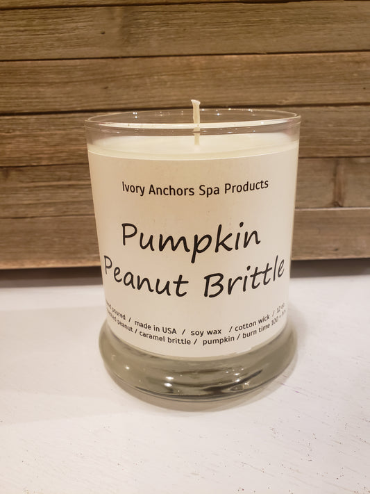 Pumpkin Peanut Brittle Soy Candle
