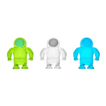 Astronaut Erasers - Set of 3