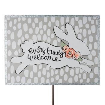 Every Bunny Welcome Garden Stake - Pink Julep Boutique
