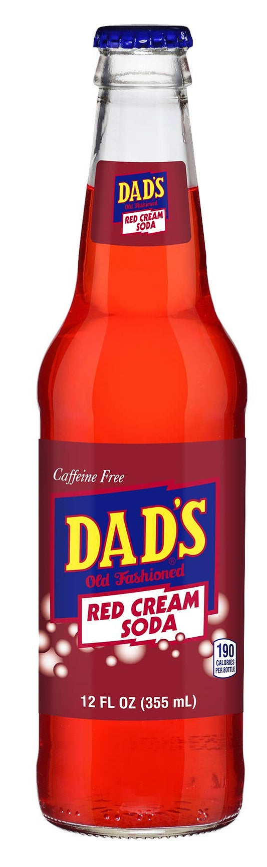 Dad's Red Cream Soda, 12oz Glass Bottle