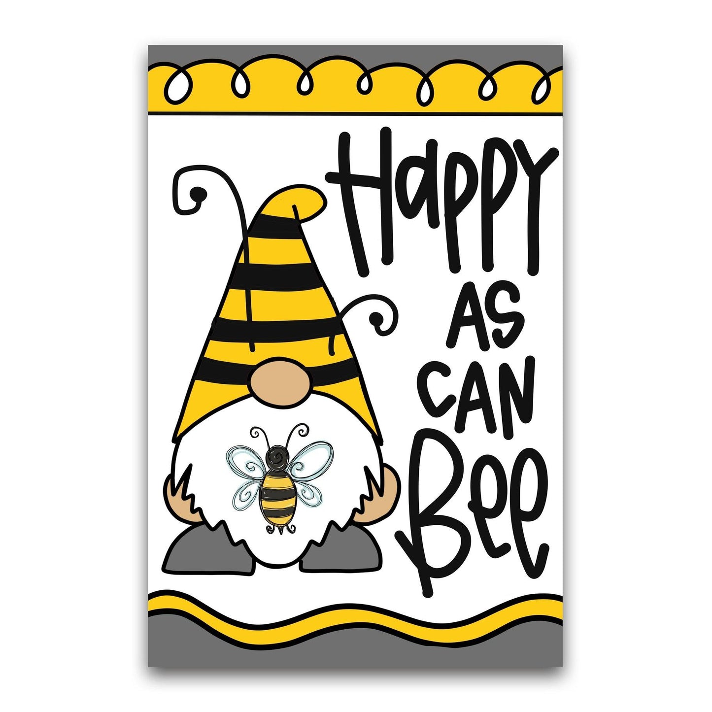 Happy as Can Bee Flag - Pink Julep Boutique