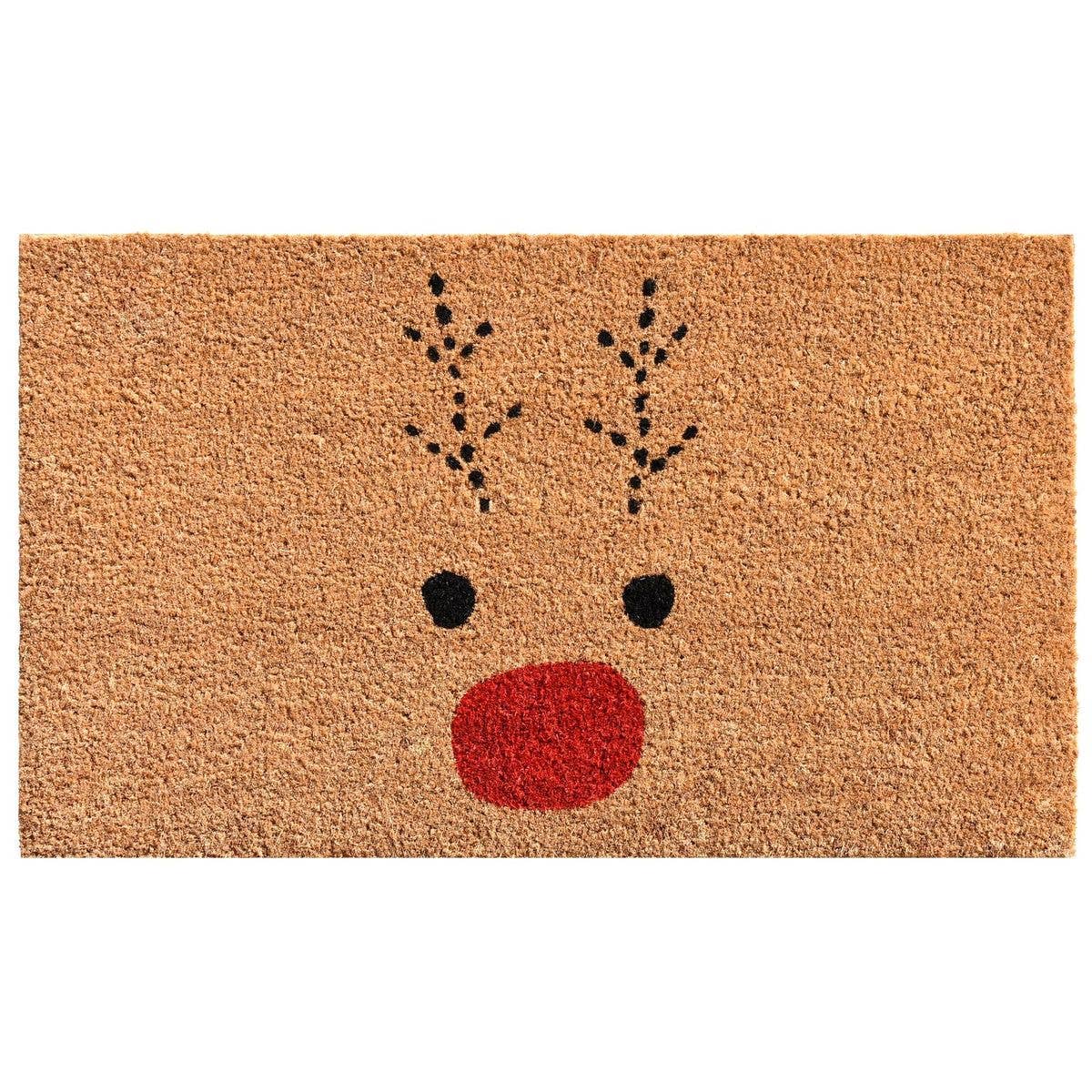 Christmas Rudolph Doormat
