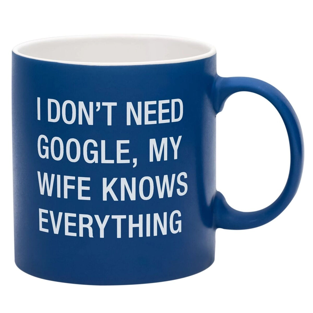 My Wife Knows Everything Stoneware Mug