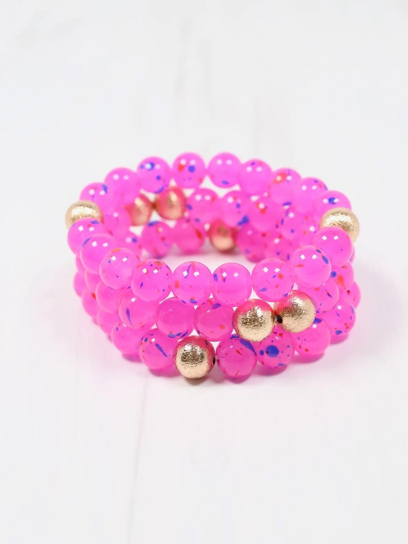 Appling Bracelet Set- Pink Multi