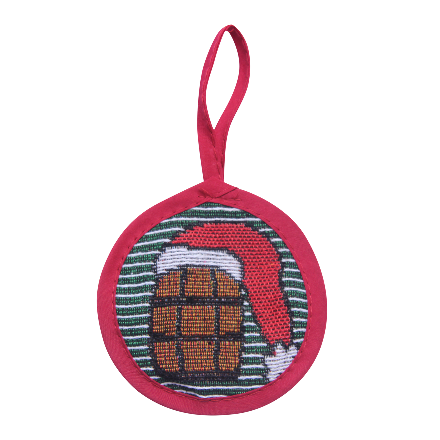 Green Stripe Bourbon Ornament - Pink Julep Boutique