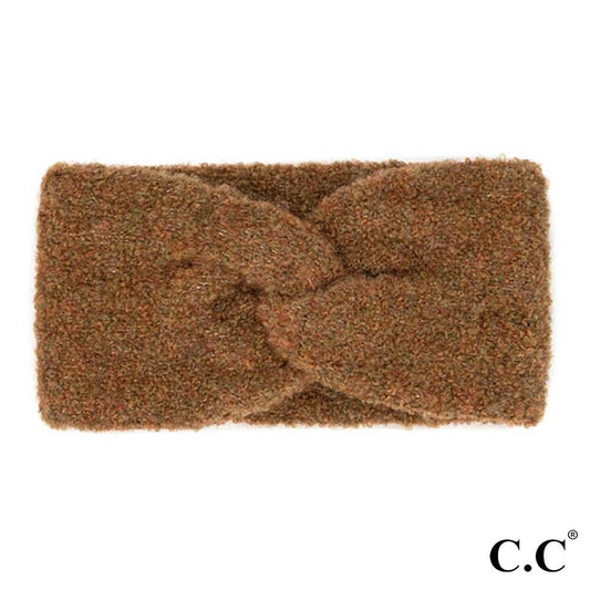 C.C Olive Recycled Yarn Headwrap