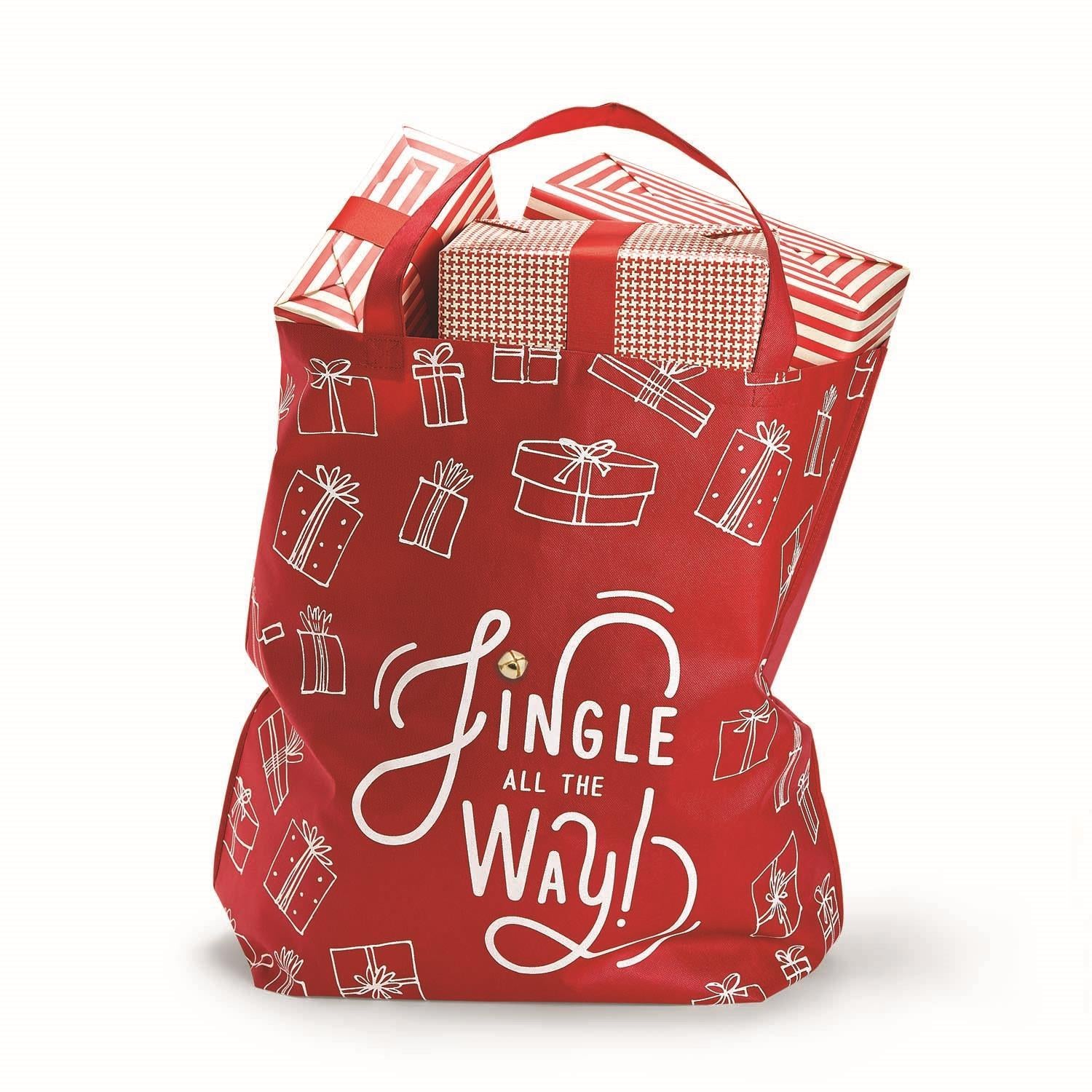 Oversized Christmas Tote Bag - Jingle All the Way!