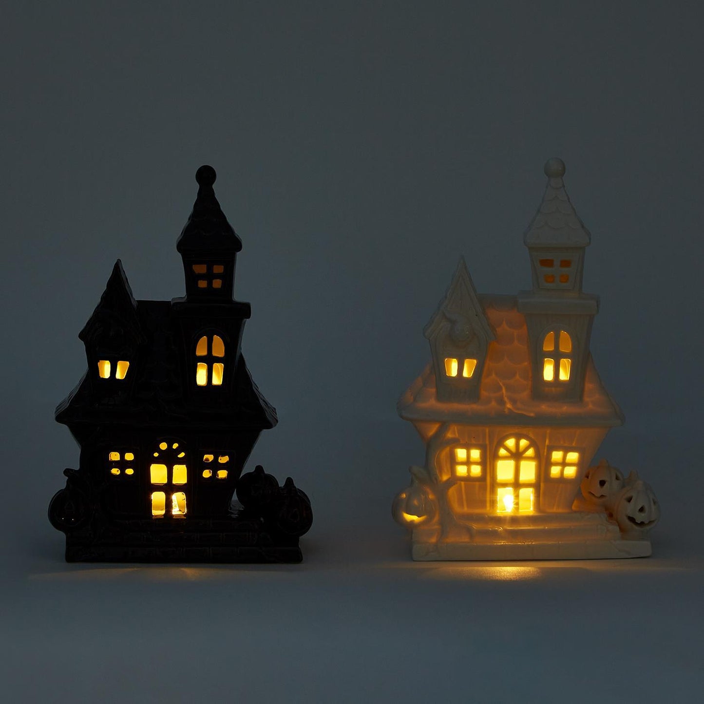 Light Up Haunted House In Assorted 2 Colors