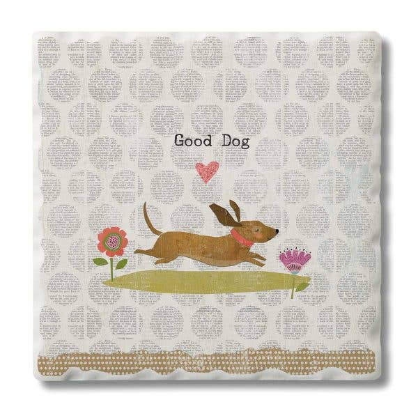 Single Tile Coaster –Assorted Dog Gone Cute Styles