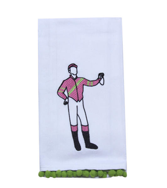 Derby Jockey Tea Towel