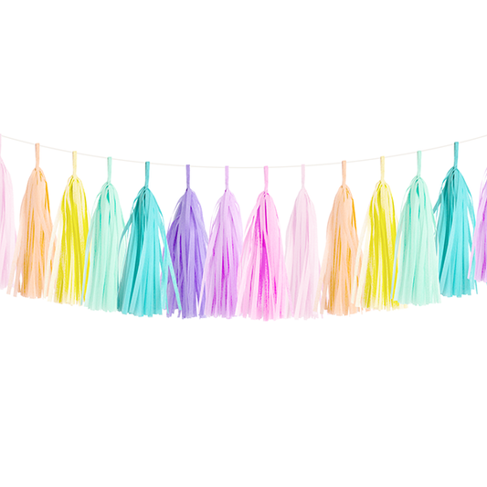Tassel Garland Kit - Pastel Rainbow - Pink Julep Boutique