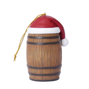 Bourbon Barrel Making Spirits Bright Bourbon Ornament