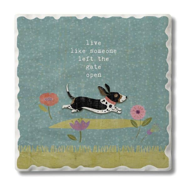 Single Tile Coaster –Assorted Dog Gone Cute Styles