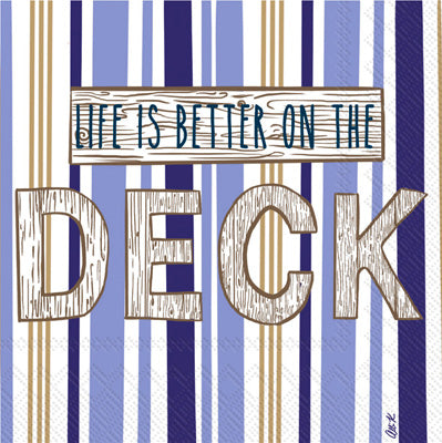 Deck Life Cocktail Napkins