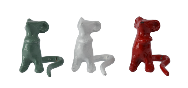 Cast Iron Tiny Mouse In Assorted 3 Colors