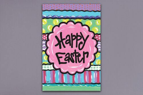 Happy Easter Flag - Pink Julep Boutique
